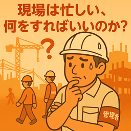 熱中症対策で管理者が安心している様子